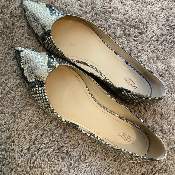 Snakeskin flats - Picture 4 of 6